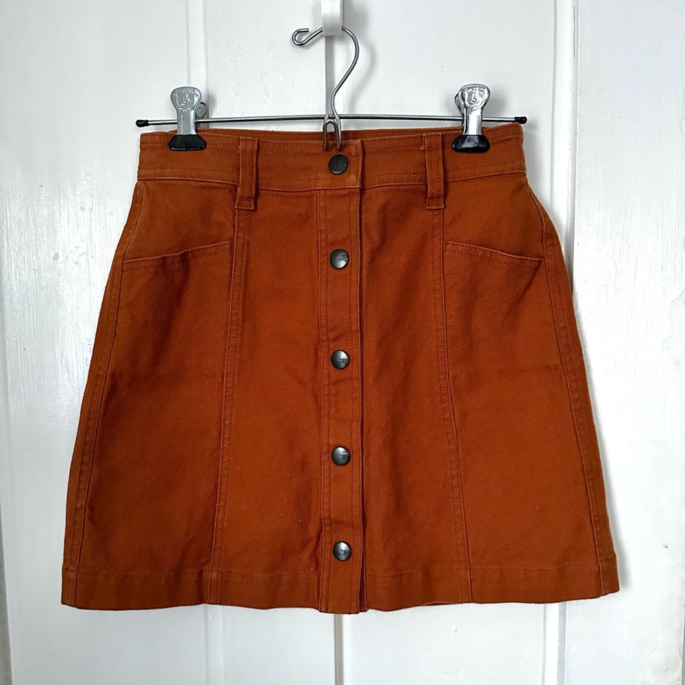 Madewell Canvas Skirt